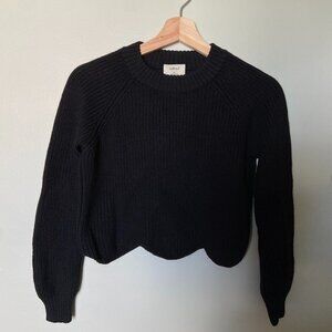 Aritzia Wilfred Cropped Sweater